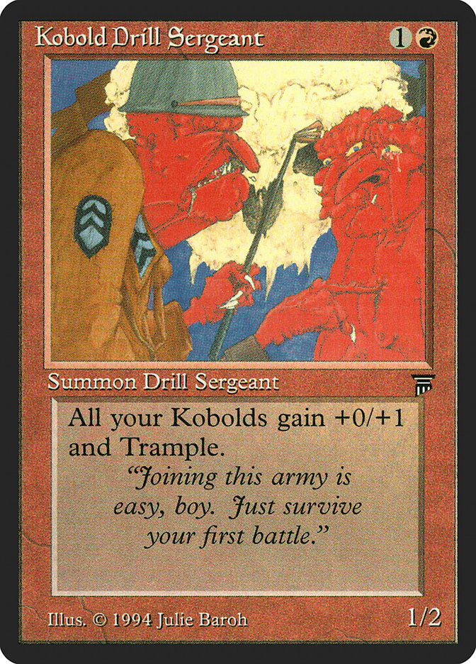 Sergent drille Kobold [Legends]