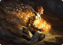 Disparaître dans l'éternité - Carte artistique [Phyrexia : Tout sera un - Série artistique]