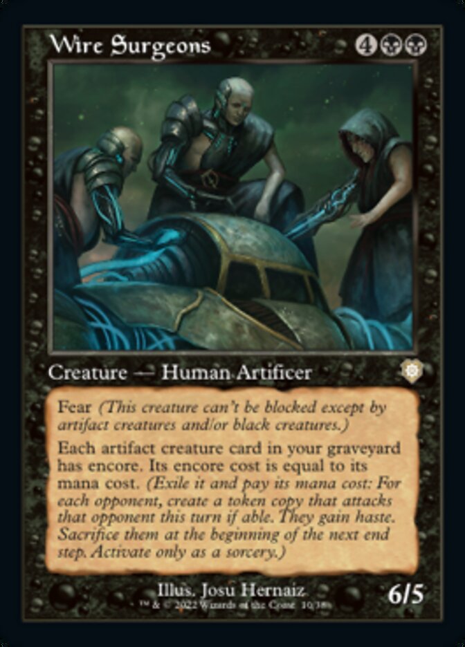Cirujanos de Cables (Retro) [Commander: La Guerra de los Hermanos]