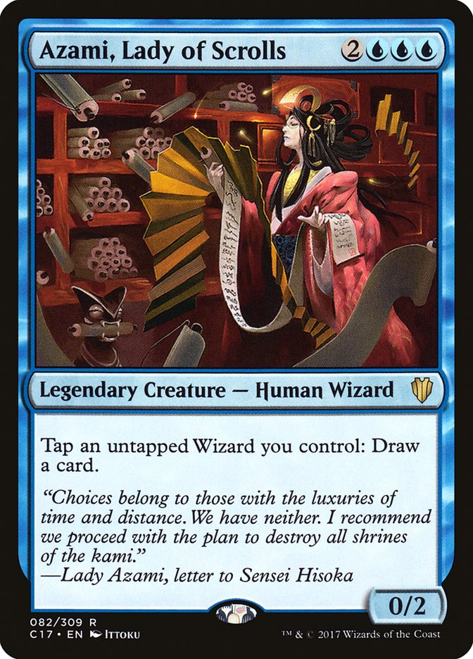 Azami, dame des parchemins [Commander 2017]