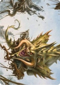 Carta de arte baloth del dosel [Serie de arte de Zendikar Rising]