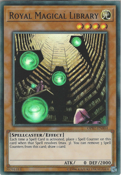 Bibliothèque Magique Royale [OP07-EN004] Super Rare