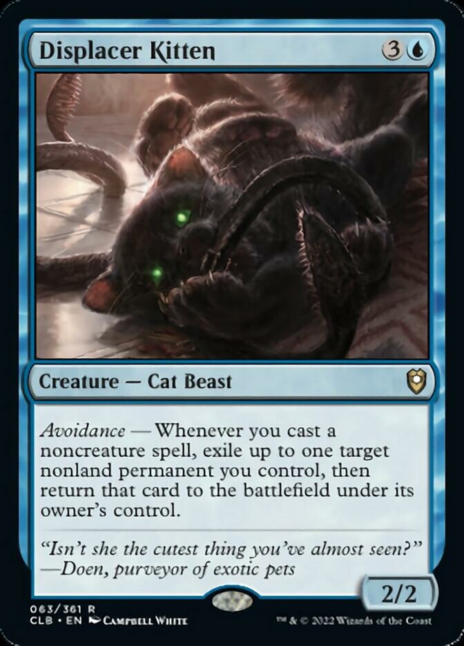 Chaton Déplaceur [Commander Legends: Battle for Baldur's Gate]