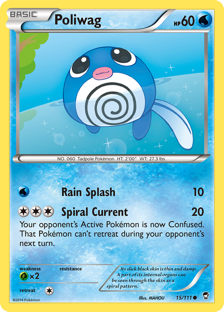 Poliwag (15/111) [XY: Poings Furieux]