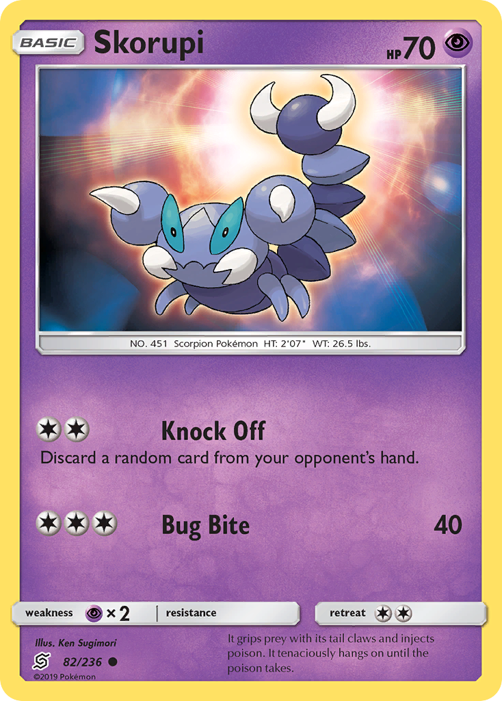 Drapion (82/236) [Soleil et Lune : Harmonie des Esprits]