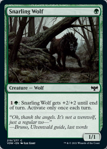 Lobo Gruñón [Innistrad: Voto Carmesí]