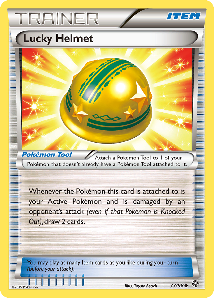 Casque de la Chance (77/98) [XY: Origines Antiques]