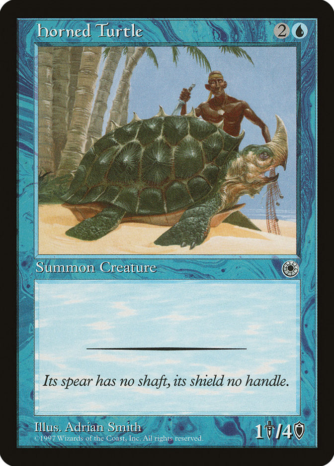 Tortue à cornes [Portail]