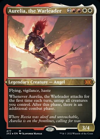 Aurélia, meneuse de guerre (gravée à l'acide) [Double Masters 2022]
