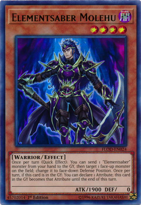 Elementsaber Molehu [FLOD-EN024] Ultra Rara