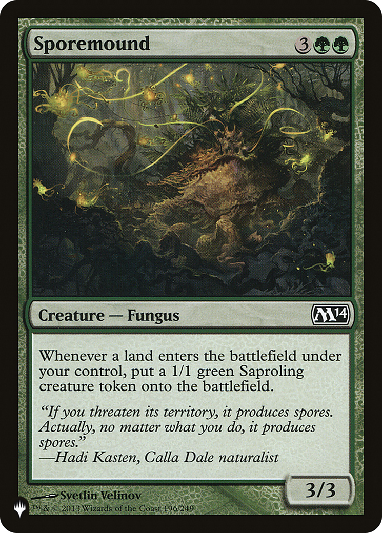Mounde de spores [The List]