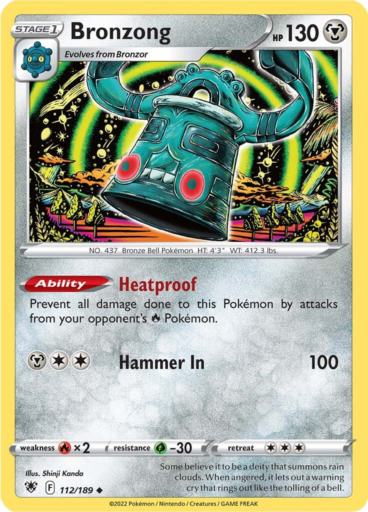 Bronzong (112/189) [Espada y Escudo: Resplandor Astral]