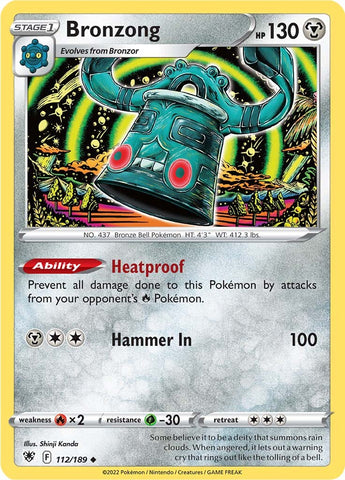 Bronzong (112/189) [Espada y Escudo: Resplandor Astral]