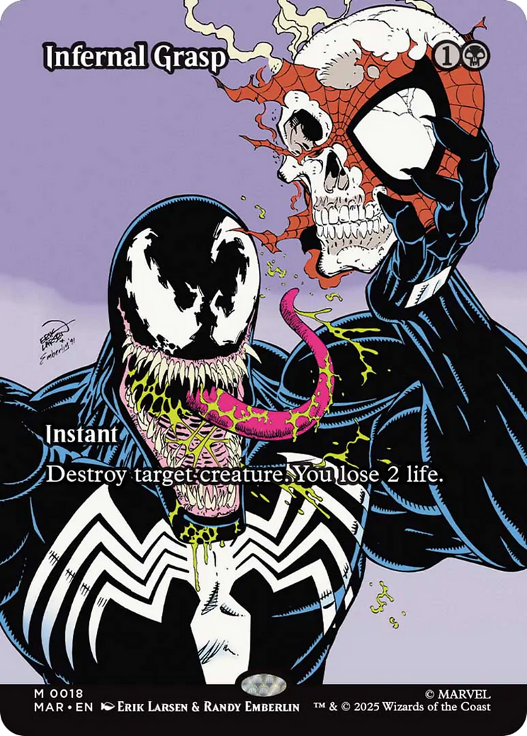 Agarre infernal (Sin bordes) [Universo Marvel: Eterno-Legal]