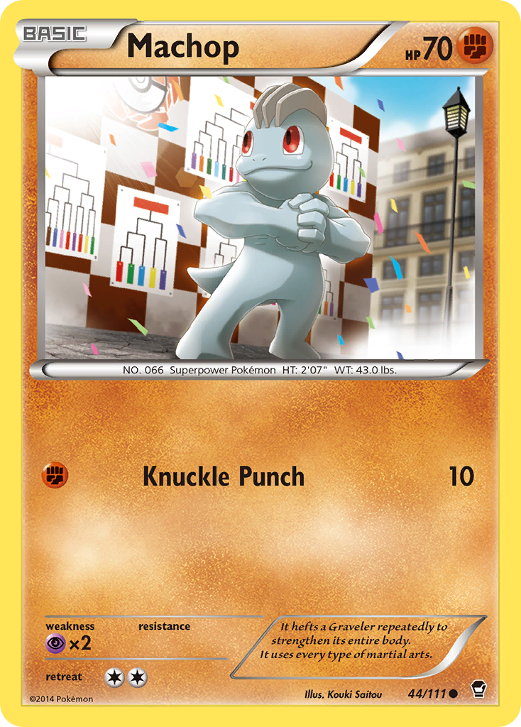 Machoc (44/111) [XY: Poings Furieux]