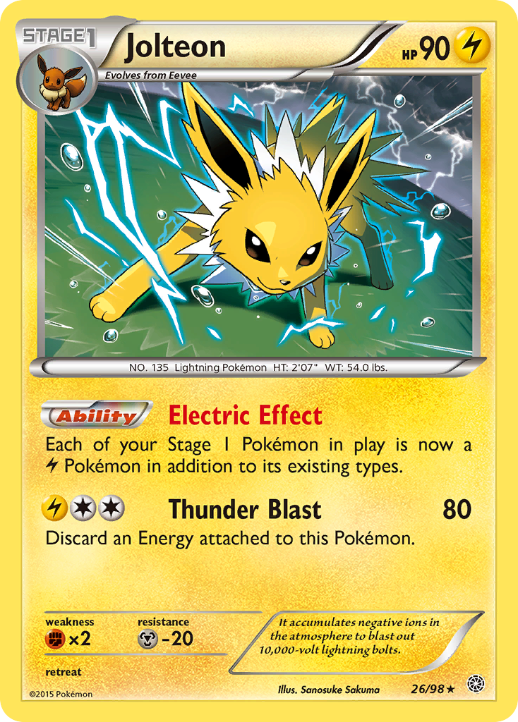 Voltali (26/98) [XY: Origines Antiques]