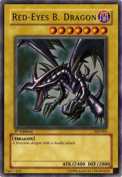 Dragón Negro de Ojos Rojos [SDJ-001] Ultra Rara