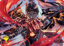 Risona, commandante asari, carte artistique (signature dorée) [Série artistique Kamigawa: Dynastie Néon]