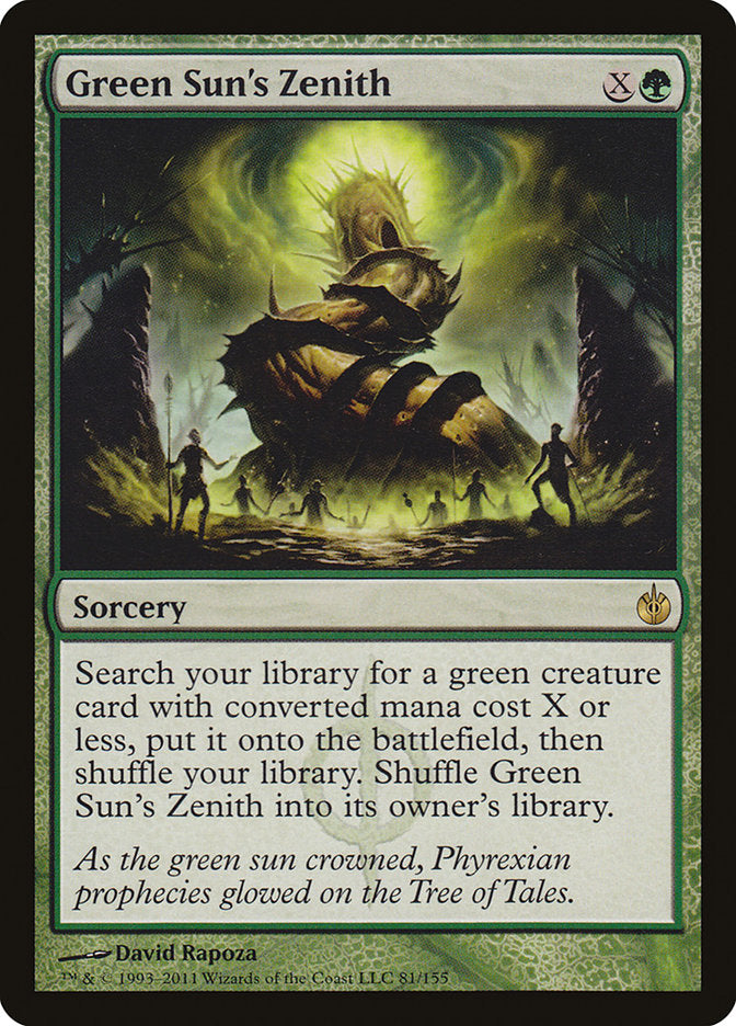 Zénith de soleil vert [Mirrodin assiégé]