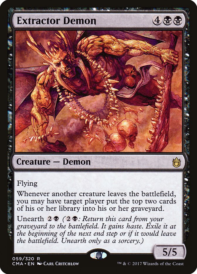 Démon extracteur [Anthology Commander]