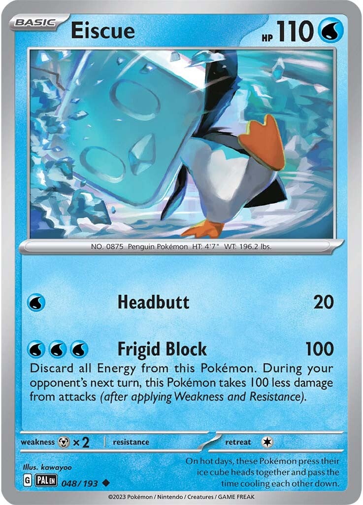 Eiscue (048/193) [Escarlata y Púrpura: Evolución en Paldea]