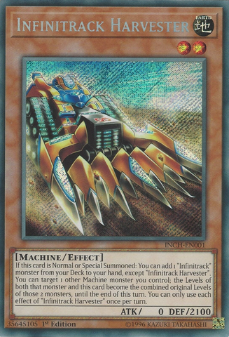 Infinitrack Harvester [INCH-SP001] Secret Rare