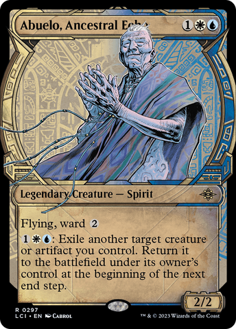 Abuelo, écho ancestral (Présentoir) [Les cavernes de l'Oubli d'Ixalan]