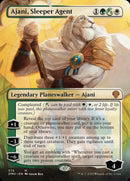 Ajani, agent dormant (Sans bordure) (375) [Dominaria uni]