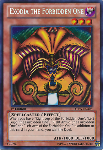 Exodia el Prohibido [LCYW-EN306] Secreta Rara