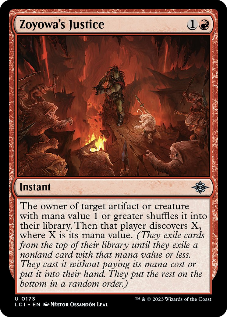 Justice de Zoyowa [Les Cavernes Oubliées d'Ixalan]