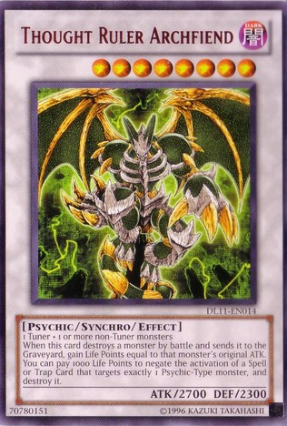 Archfiend Señor Pensamiento (Roja) [DL11-EN014] Rara