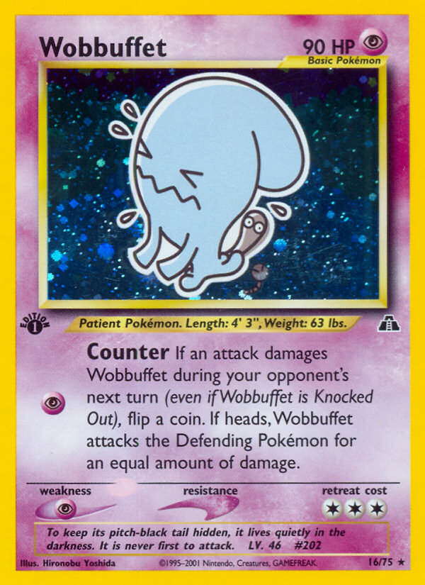 Wobbuffet (16/75) [Neo Discovery 1ª Edición]