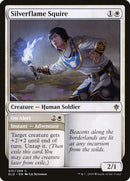 Escudero de Llama Plateada // En alerta [Trono de Eldraine]