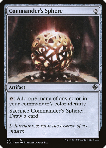 Sphère du commandant [Decks de commandant pour débutants]
