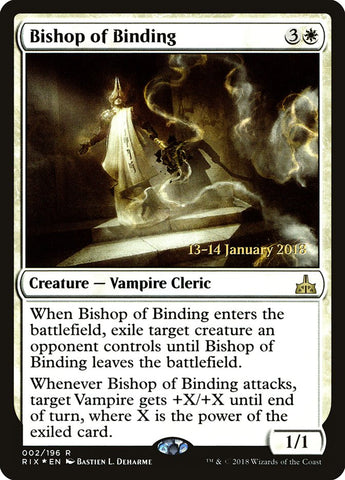 Obispo Atador [Promos de Prelanzamiento de Rivales de Ixalan]