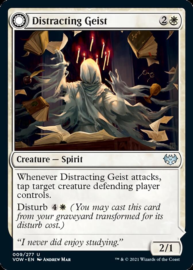 Geist perturbateur // Perturbation astucieuse [Innistrad : Noce écarlate]