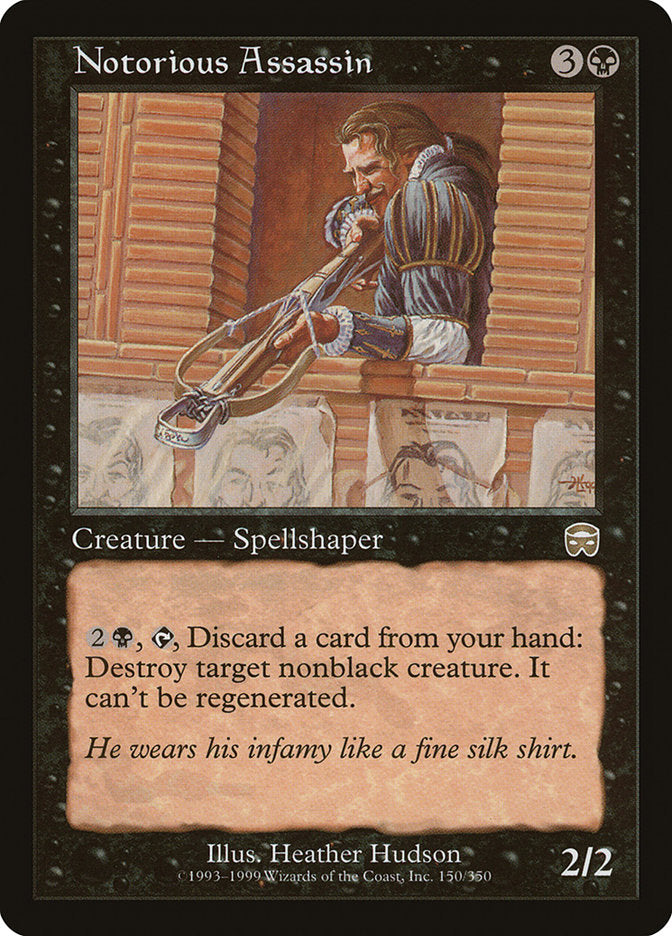 Assassin notoire [Mercadian Masques]