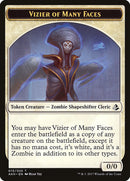 Vizir aux mille visages // Jetons double face Zombie [Jetons Amonkhet]