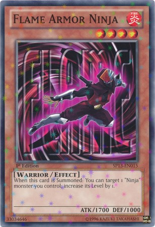 Ninja Armureflamme [SP13-FR015] Starfoil Rare