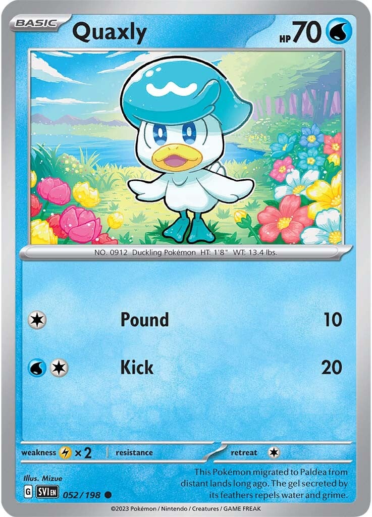 Quaxly (052/198) [Escarlata y Púrpura: Set Básico]