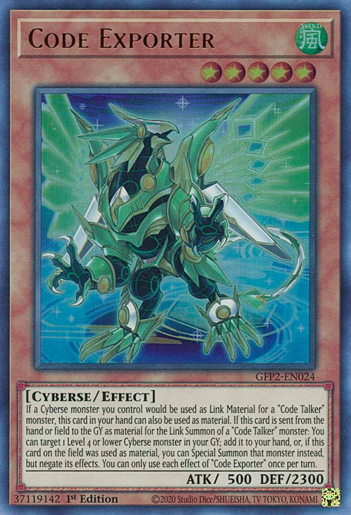 Exportateur de Code [GFP2-FR024] Ultra Rare