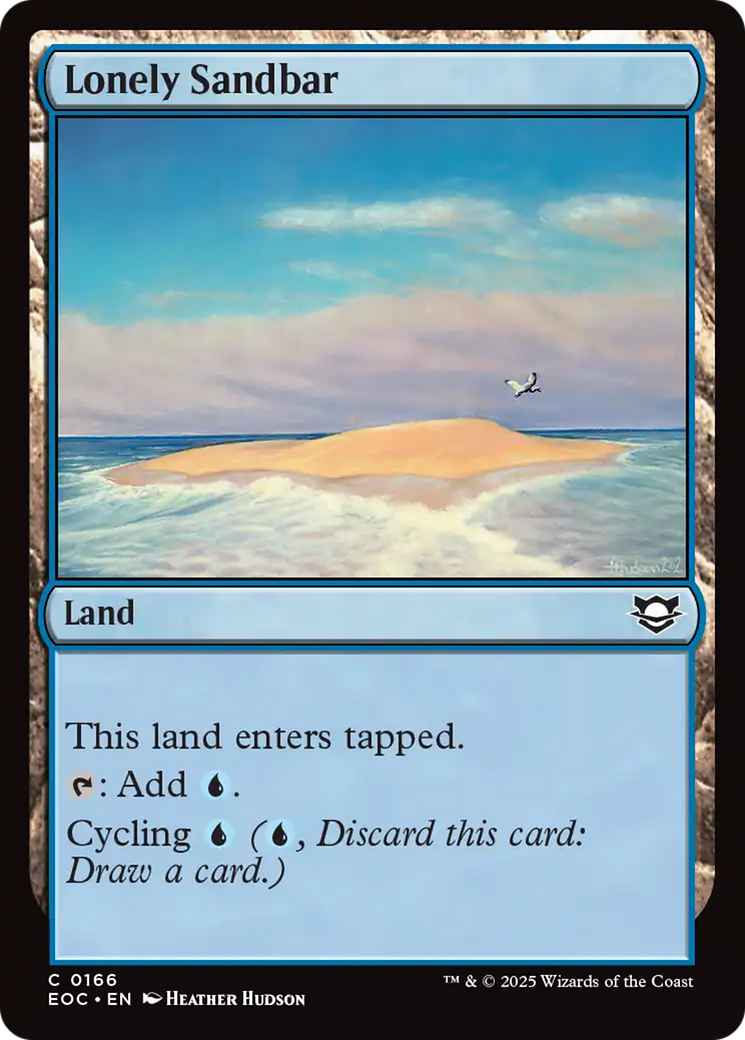Banc de sable solitaire [Commandant d'Éternités]