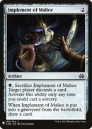 Implemento de malicia [Mystery Booster]