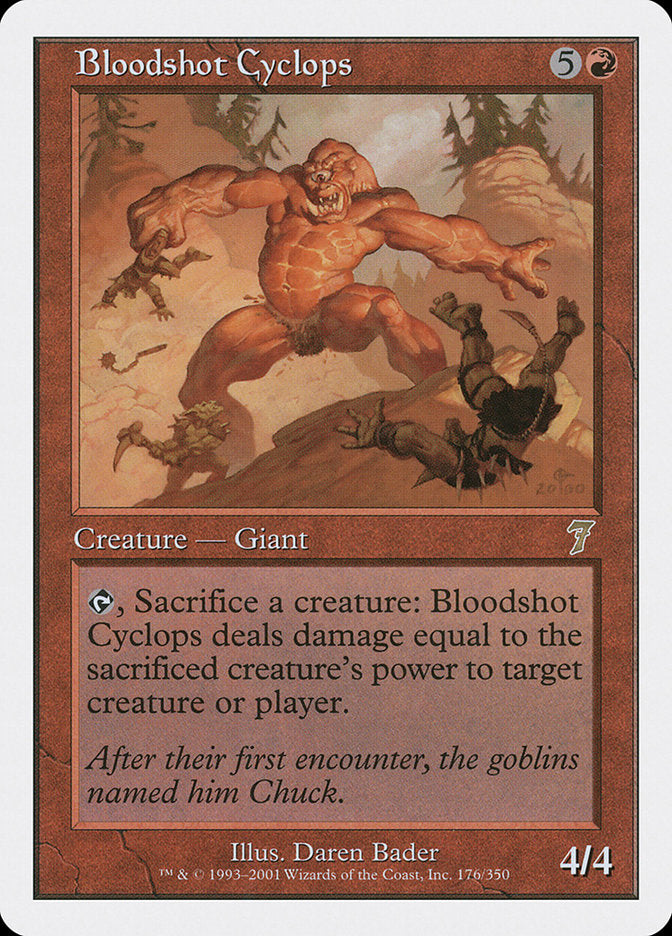 Cyclope injecté de sang [Septième édition]