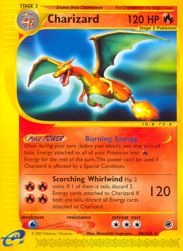 Dracaufeu (40/165) [Expédition: Set de Base]