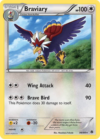 Braviary (88/98) [Negro y Blanco: Poderes Emergentes]