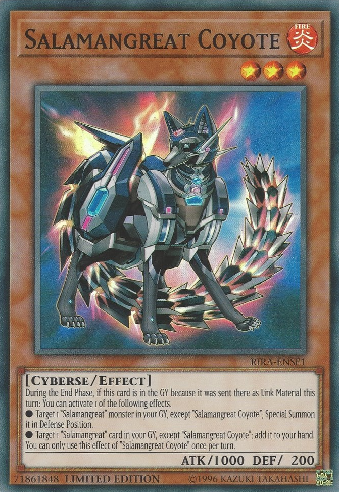 Coyote Salamangrande [RIRA-ENSE1] Súper Rara