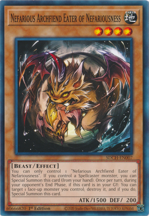 Archfiend démoniaque mangeur de démoniaques [SDCH-FR007] Commune