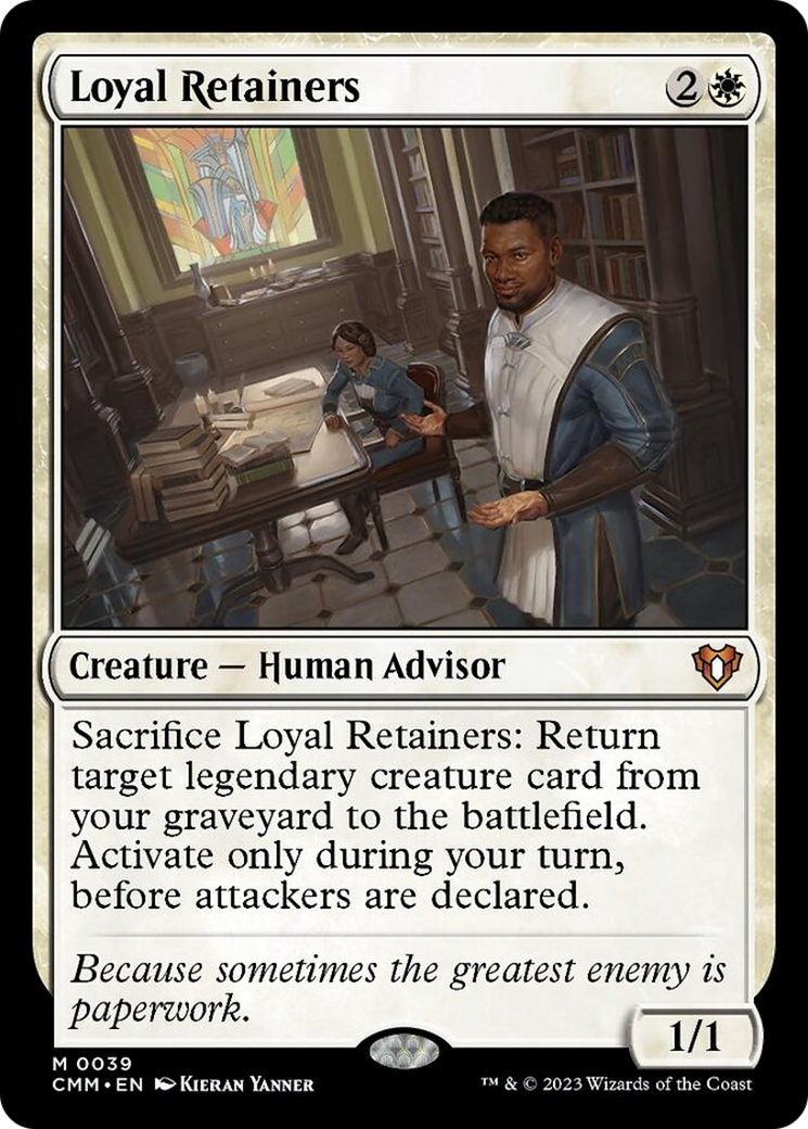 Fidèles vassaux [Commander Masters]