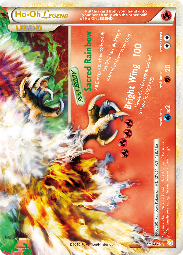 Ho-Oh LÉGENDE (112/123) [HeartGold & SoulSilver: Set de Base]